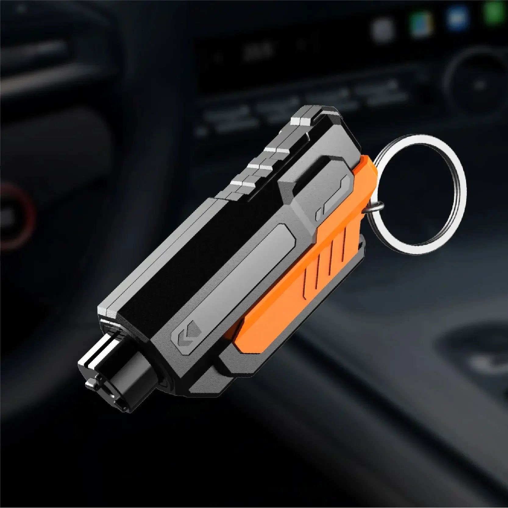 Marteau de sécurité pour voiture, Mini voiture avec un marteau d'évasion multifonctionnel pour casser le verre, marteau de sauvetage, fenêtre de voiture en une seconde