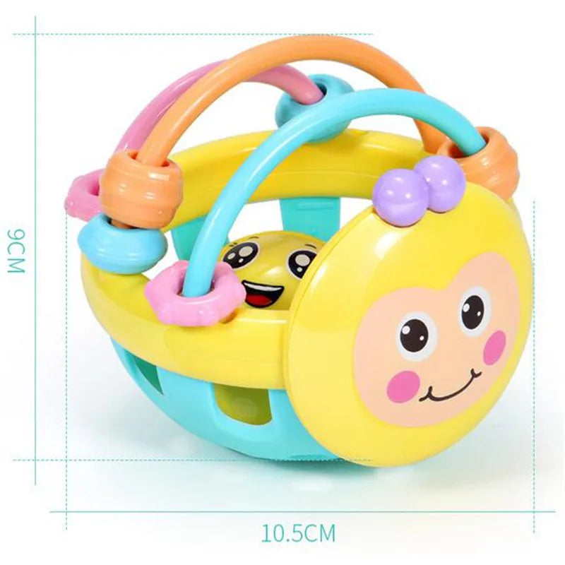 Jouets de Développement Sensoriel pour Bébés de 0 à 12 Mois, Balle Tactile pour Bébé, Jouets de Énergie Doux, Jeux de Plein Air