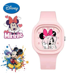 Nouveau Mickey Minnie Mouse enfants montres enfants garçon fille mignon Anime dessin animé école primaire étudiant mode montre cadeau d'anniversaire