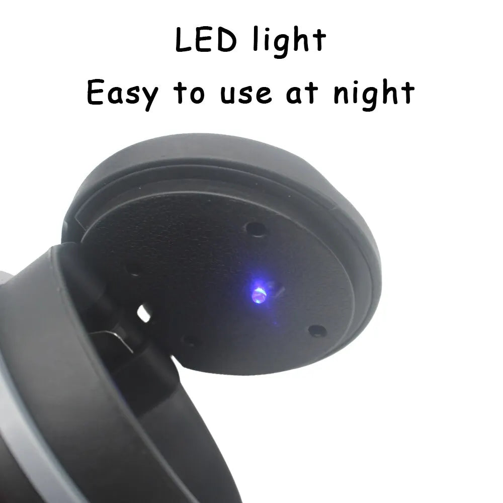 Cendrier de voiture Portable LED avec indicateur lumineux automatique, porte-cendres de Cigarette créatif, tasse, porte-gobelet de voiture, accessoire, 1 pièce