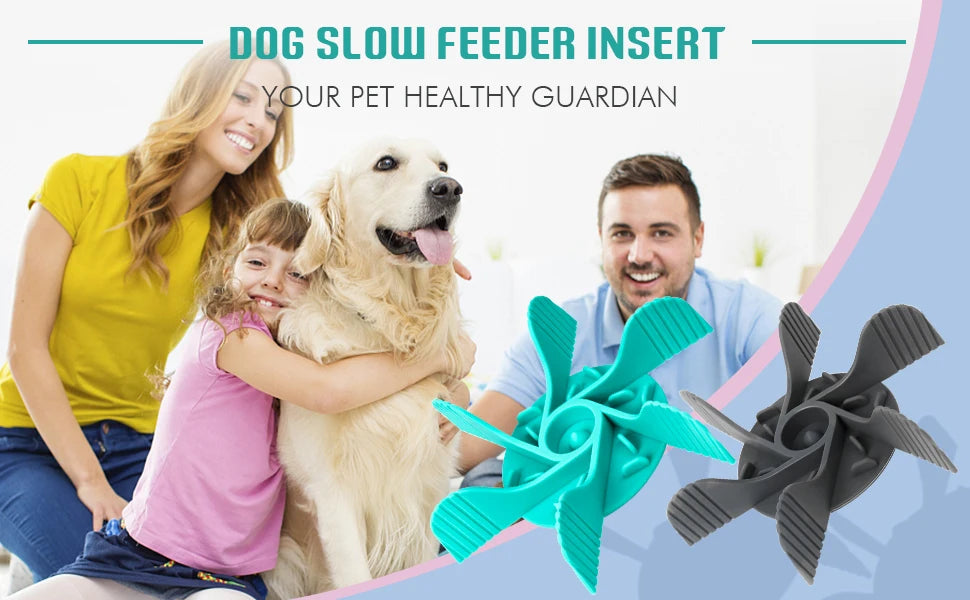 Mangeoire pour animaux de compagnie, ventouse puissante, bol Anti-étouffement pour aliments lente, pratique, facile à nettoyer, temps d'alimentation étendu pour chiens, fournitures pour animaux de compagnie