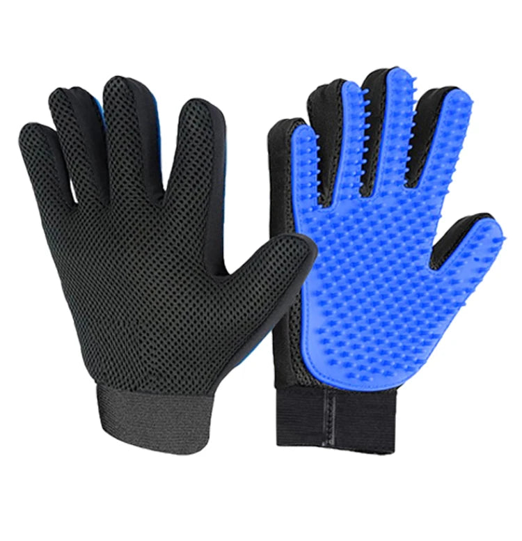 Gants de toilettage pour animaux de compagnie, brosse à cheveux et peigne pour chats, gants pour baigner, nettoyage des chiens, épilation pour chiens, accessoires d'utilisation d'animaux