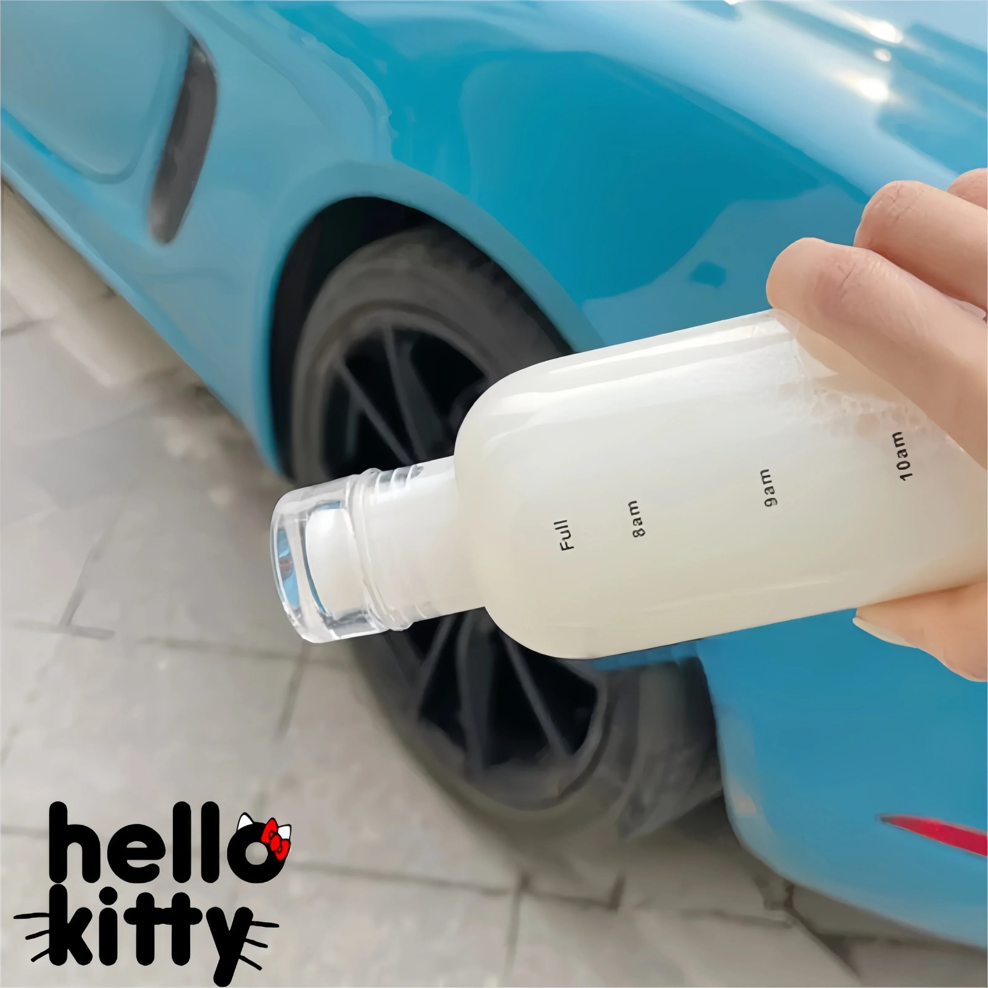 Hello Kitty bouteille d'eau haute capacité bouteille de Sport de mode bouteilles de voyage portables Fitness en plein air Sport bouteille de boisson enfant