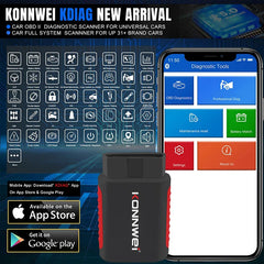 2026 KONNWEI KDIAG système complet Scanner automatique réinitialiser SAS EPB Service ECU programmeur OBD OBD2 outil de Diagnostic de voiture pk Thinkdiag MINI