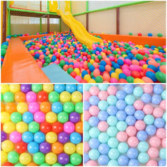 100 pièces balle de Sport en plein Air coloré piscine d'eau douce océan vague balle bébé enfants jouets drôles ballons à Air anti-Stress écologiques