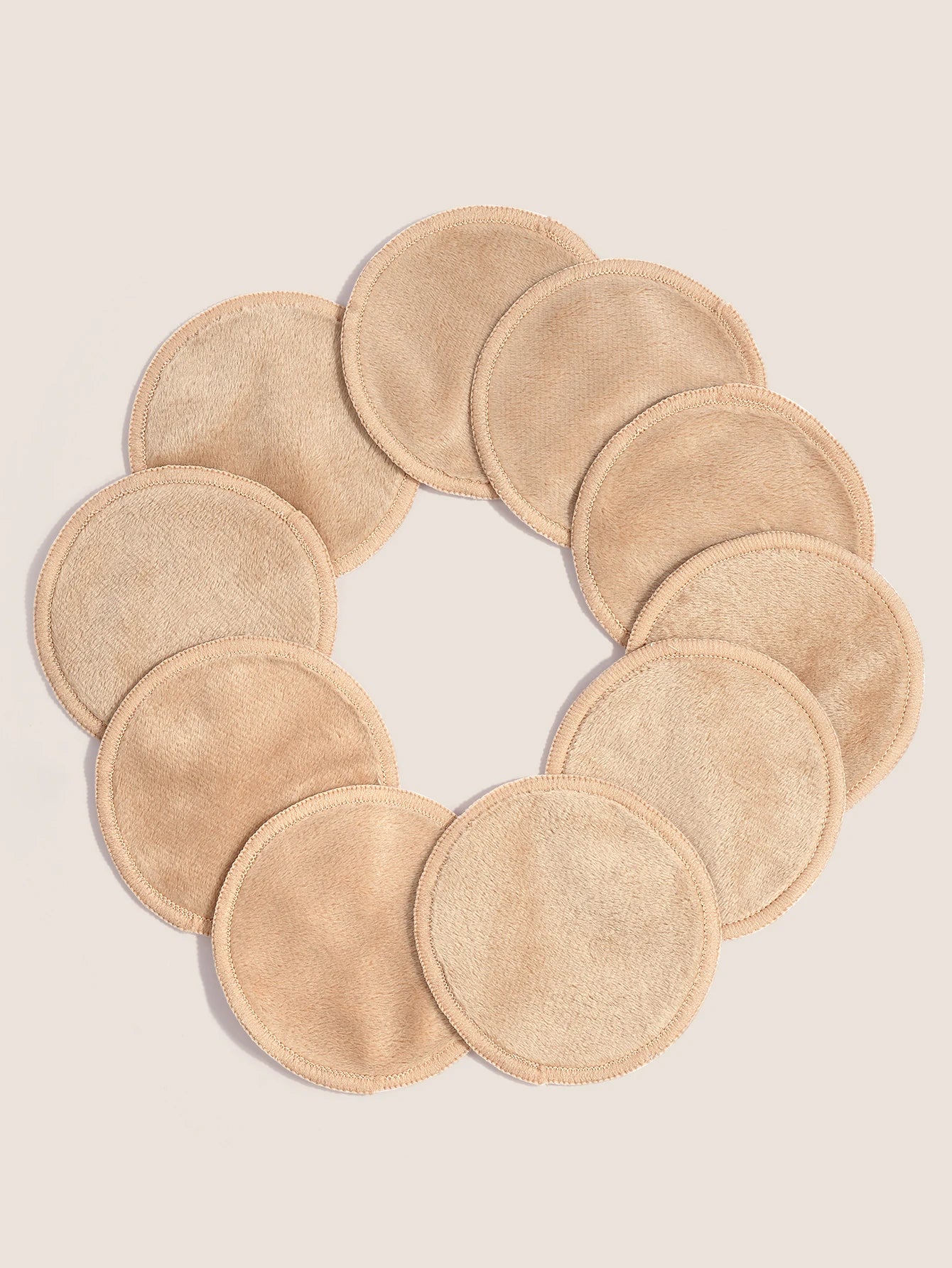 MAANGE-Tampons démaquillants réutilisables, lavables, pour le nettoyage du visage, éponge propre, crème liquide, démaqucorporelle, outils cosmétiques, 10 paquets