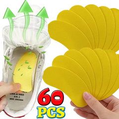 12/120 pièces chaussures déodorant autocollants déodorant pied odeur déodorants Sneaker odeur fraîche fruitée arôme semelle intérieure stérilisation autocollant