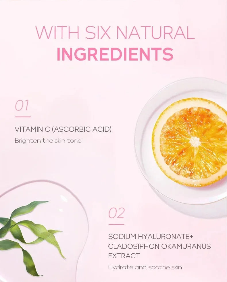 Nettoyant pour le visage à la vitamine C, nettoyage en profondeur, hydratant, élimination des points noirs, soins de la peau, mousse de lavage du visage, soins pour la peau