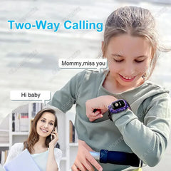 Enfants montre intelligente 2G SOS GPS localisation carte Sim appel montre intelligente caméra montre étanche cadeau pour Ios Android enfants cadeaux 2025