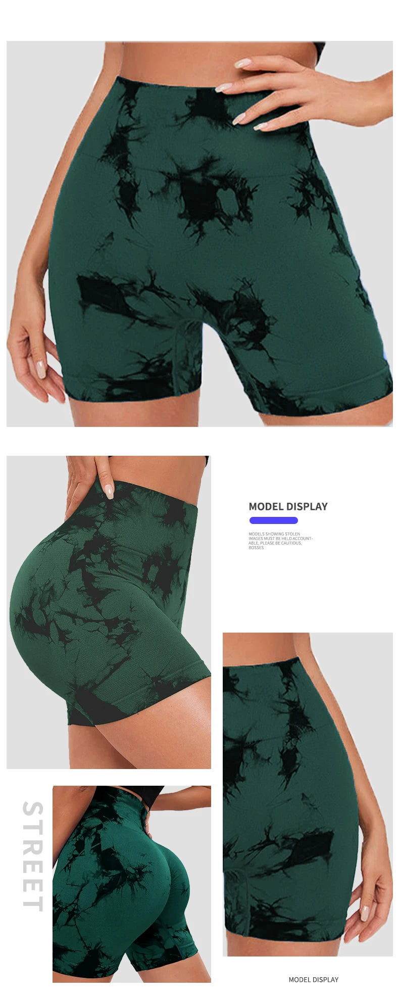 Pantalon moulant de sport trois pièces sans couture pour femmes, shorts sexy de yoga et de fitness, taille haute, levage de la hanche