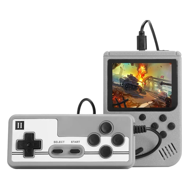 Mini Retro Portable Video Game Console, 8-bit, 3.0-inch Color LCD Screen, Color Game Player for Kids, 500 Built-in Games