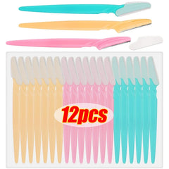 Lame de tondeuse à sourcils pour femmes, rasoir de sécurité pour le visage, couteau façonnant les sourcils, épilation Portable, coupe-épilation, grattoir de maquillage