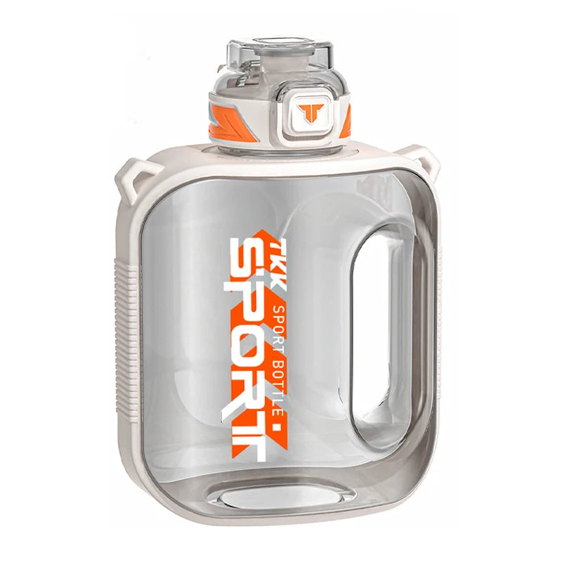 TKK 1/1.6/2L bouteille d'eau de sport TRITAN grande capacité tasse créative résistant à la chaleur en plein air adulte voyage bouilloire salle de sport Fitness cruches