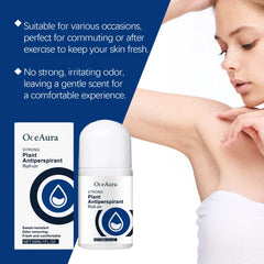 Déodorant anti-transpirant Roll-On, réduit la transpiration, dissolvant d'odeurs, aisselles, corps, bâton déodorant, séchage rapide, rafraîchissant durable pour hommes et femmes