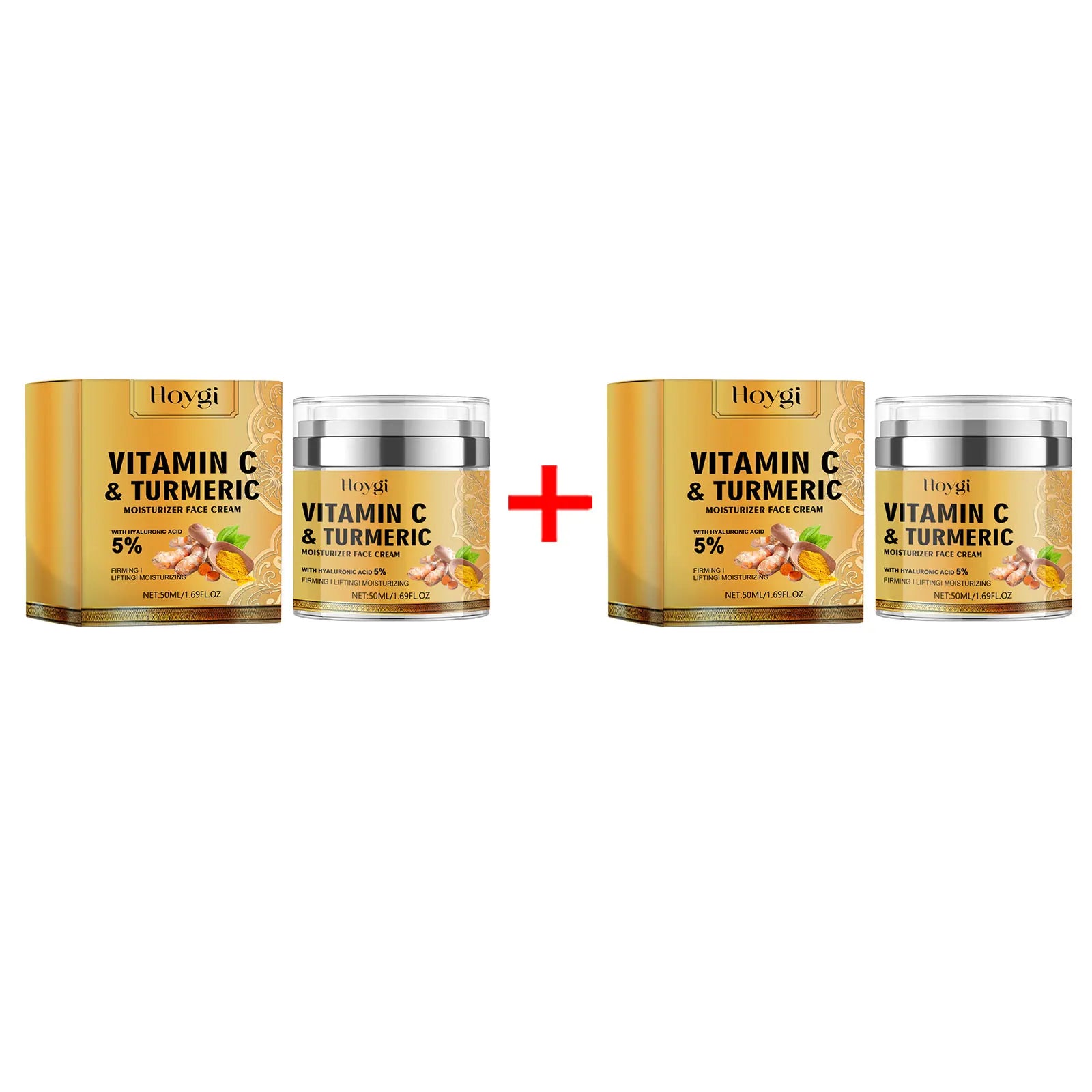 Nettoyant au curcuma, contrôle de l'huile, élimination des taches foncées, Anti-acné, nettoyage en profondeur, rétrécissement des pores, crème hydratante à la vitamine C