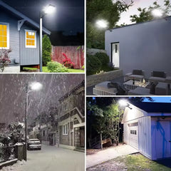 10000W lampe solaire extérieure Ultra puissantes lumières extérieures solaires 320° éclairage à large gamme luminosité projecteurs de rue réglables