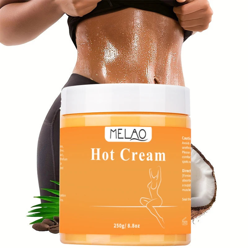 MELAO crème chaude Gel de Massage-Natural et 87% bio Anti Cellulite Lotion minceur Massage brûlant les graisses crème de perte de poids