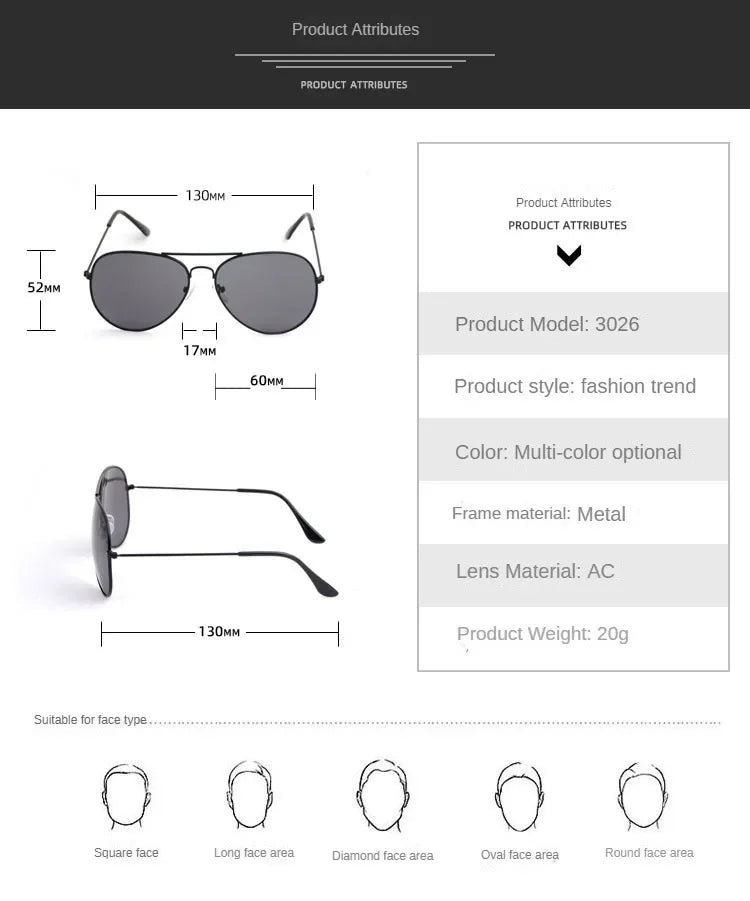 Vintage sunglasses for men and women, metal frame, fashionable shades, for outdoor sports, new 2024 collection