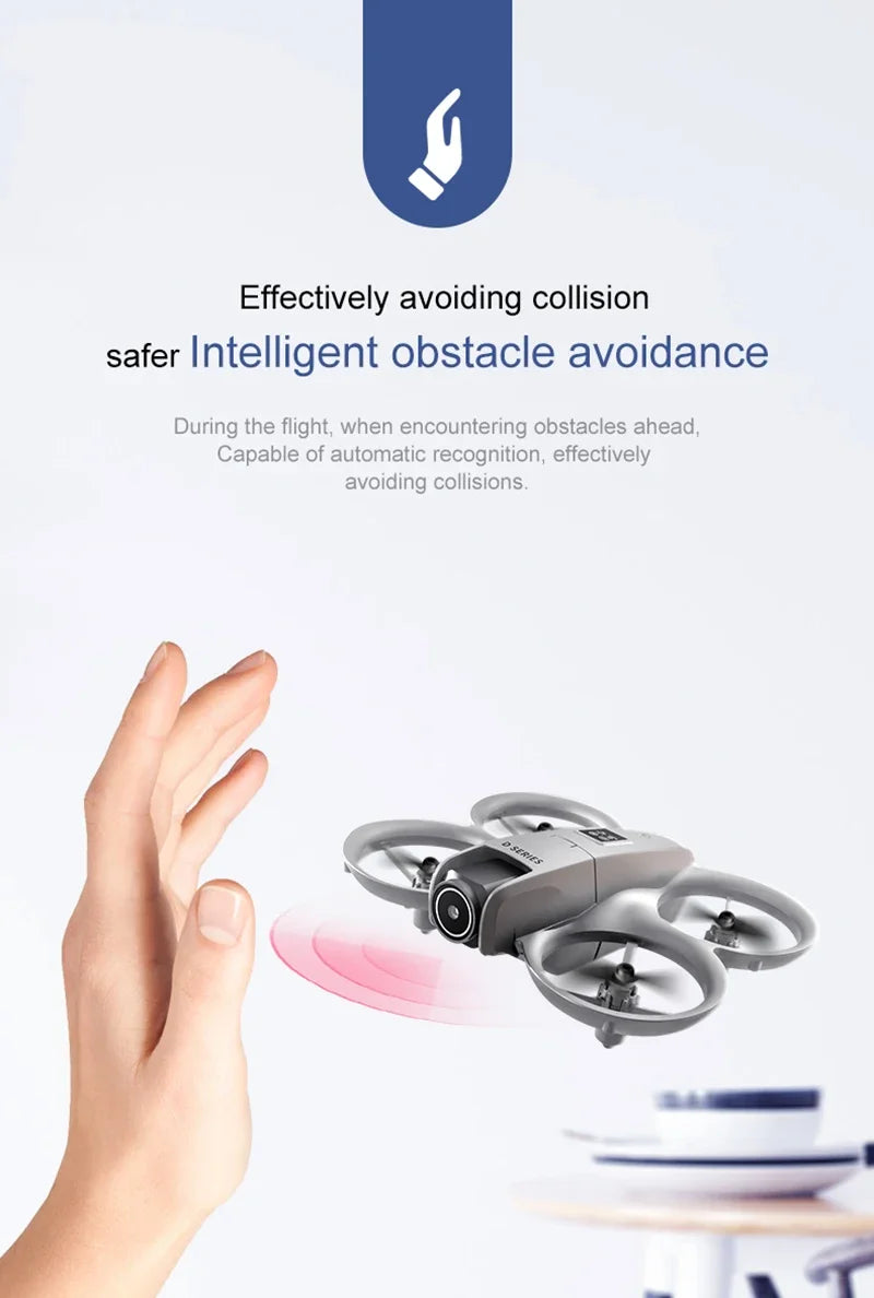 Xiaomi D16 Drone 8K HD double caméra réglable électriquement débit optique évitement d'obstacles quadrirotor télécommandé 15000M