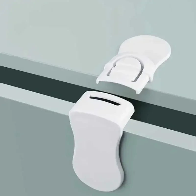 Serrure de tiroir de sécurité pour bébé, Protection de sécurité, Anti-pincement, casiers de tiroirs d'armoire à main, accessoires de sécurité pour bébé, boucle pour enfant