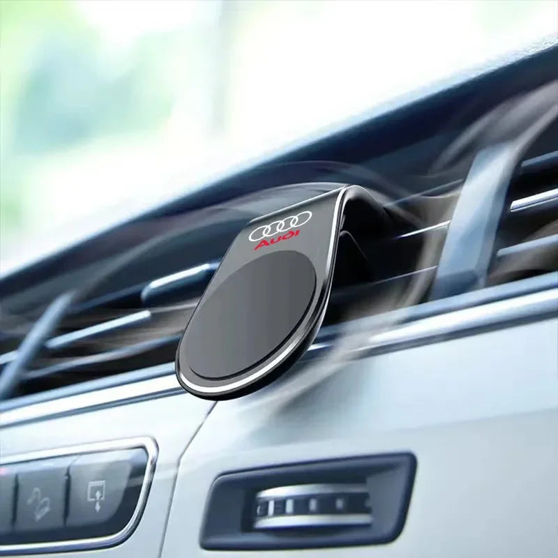 Support de téléphone magnétique pour voiture, support à Clip pour Audi RS S Line A3 A4 A5 A6 A7 Quattro Q2 Q3 Q5 Q7, accessoires de voiture