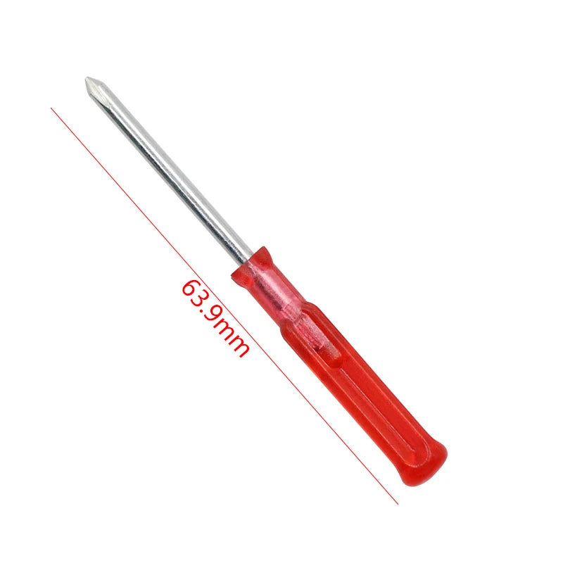 Kit de tournevis, Mini petit tournevis à tête de radis Portable, outils de réparation automobile de précision, poignée transparente, outils manuels de réparation
