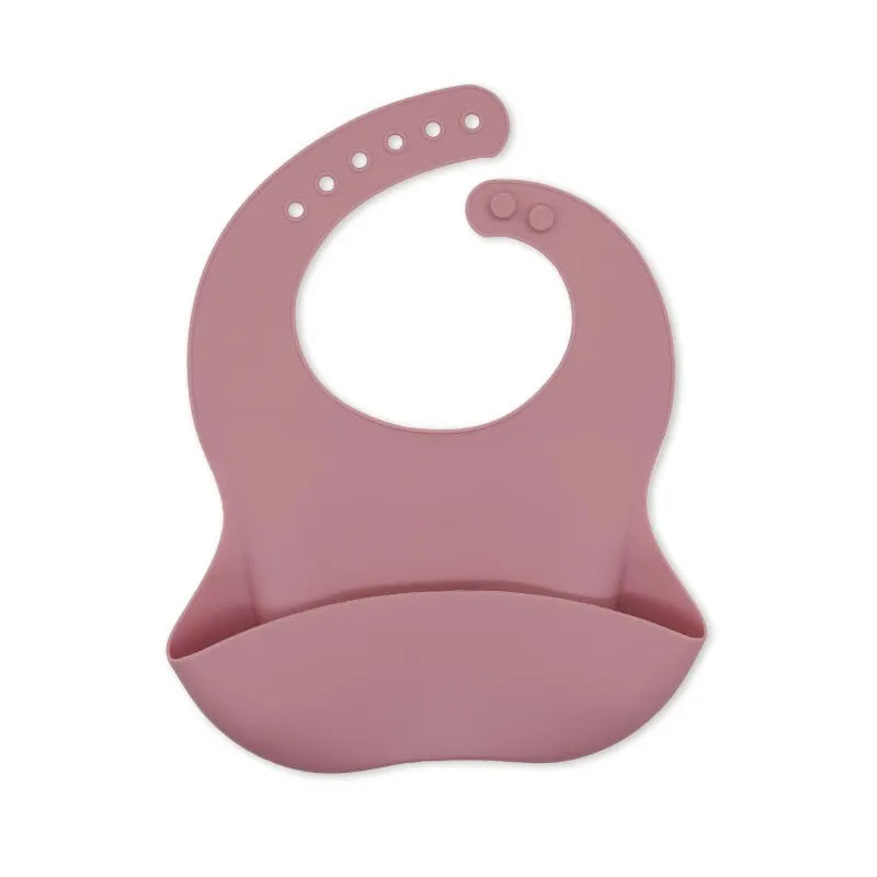 Bavoirs imperméables pour bébé, mignon dessin animé imprimé d'animaux, bavoir pour enfants, fille et garçon, bavoir réglable en Silicone souple, articles d'alimentation pour bébé