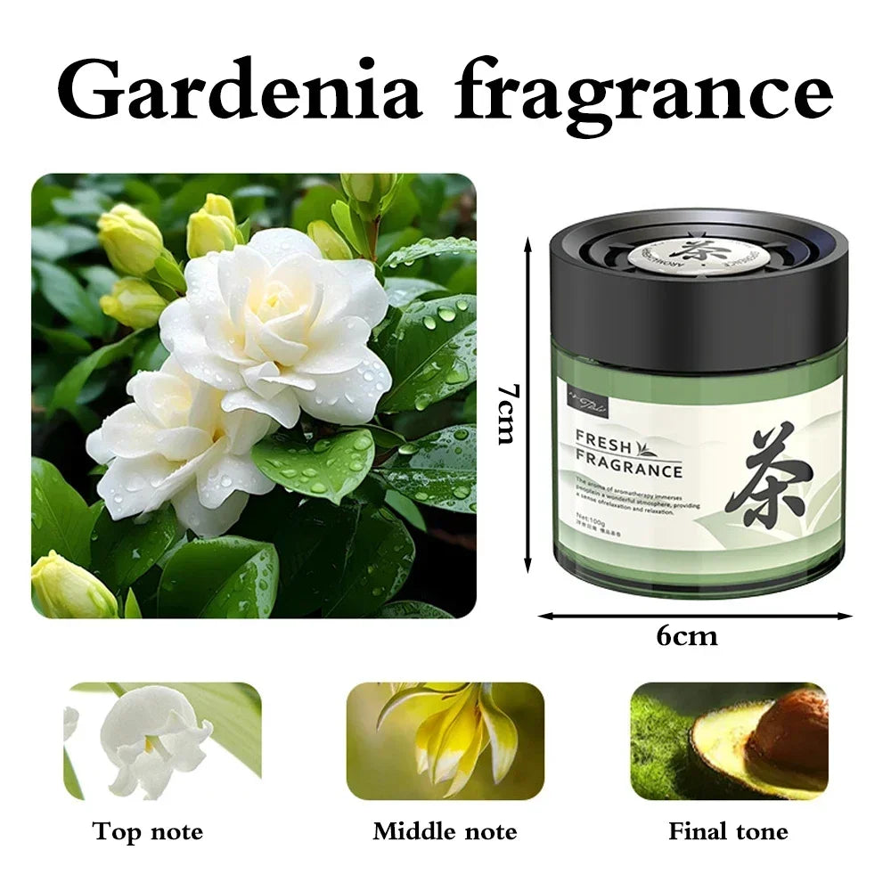 Baume solide d'aromathérapie pour voiture, parfum longue durée, tasse de tableau de bord de voiture, rainure de thé, ornement d'arôme, déodorant intérieur, désodorisant