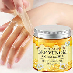 Vénin d'abeille camomille hydratant exfoliant cire pour les mains masque hydratant exfoliant nourrissant soin de la peau