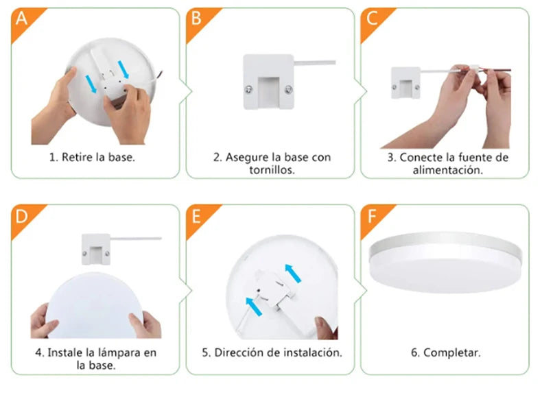 Ultra-mince LED ronde plafonnier chambre lumière Lustre LED lumières pour chambre plafonnier luminaire moderne décoration de la maison