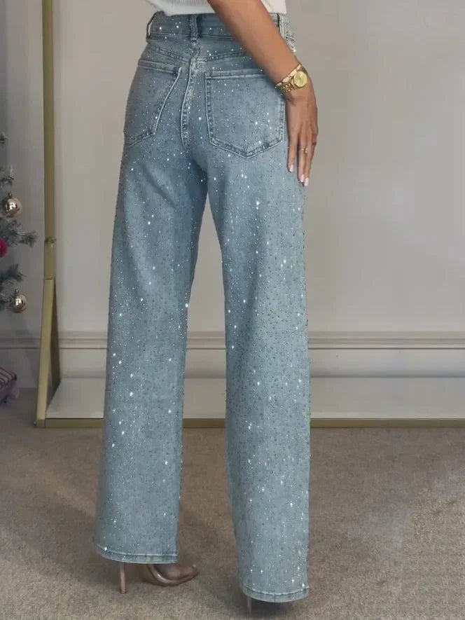 Jean droit pour femmes, pantalon extensible, taille haute, délavé, pour maman, Vintage, Streetwear, Y2k