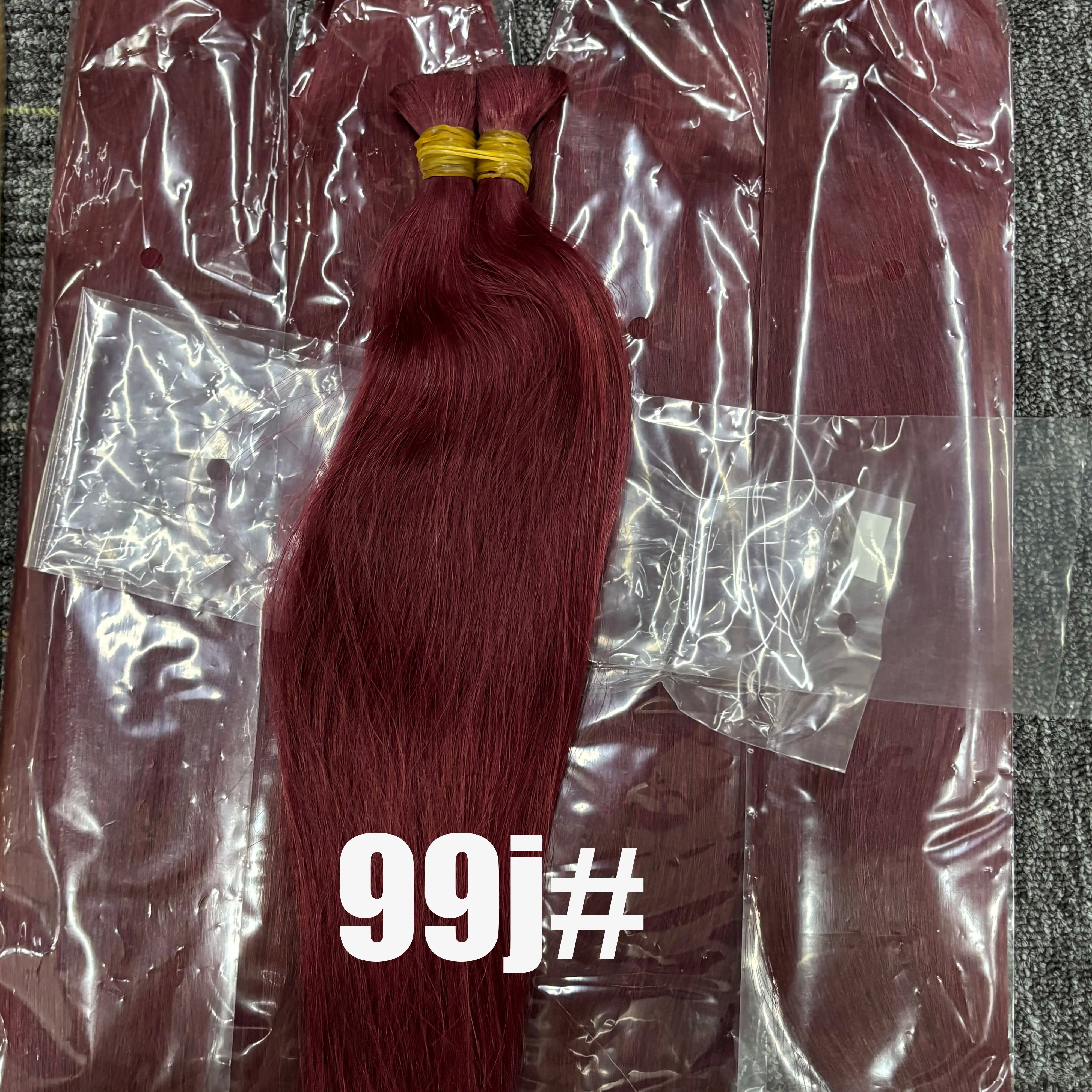 Cabelo Humano Original naturel approprié mourant toutes les couleurs cru vietnamien vierge 100% Extensions de cheveux humains