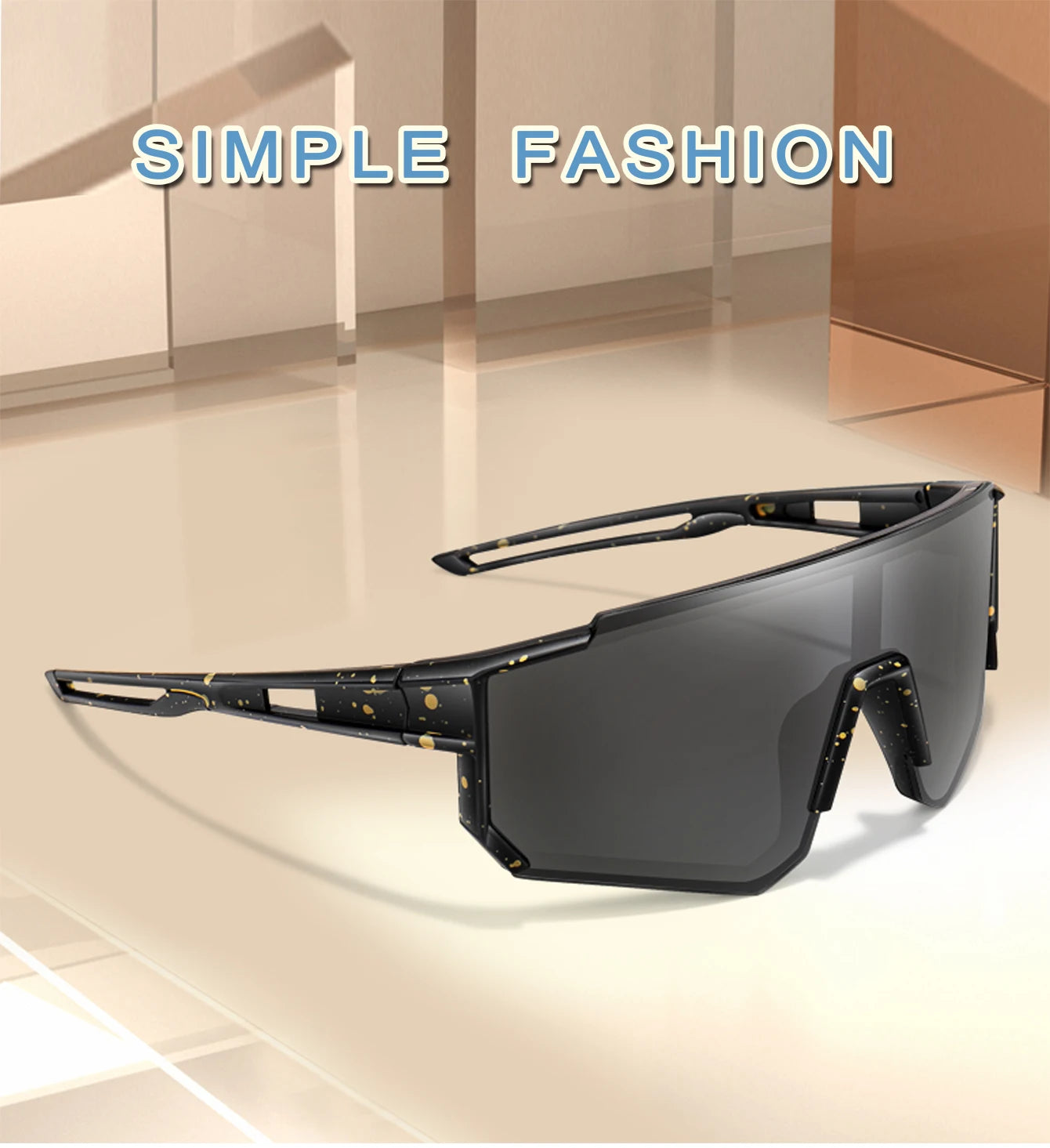 Lunettes de soleil de baseball pour enfants de 3 à 8 ans, lunettes de vélo d'extérieur pour garçons et filles, lunettes de sport pour jeunes, lunettes de camping pour enfants, lunettes de vélo VTT, UV400