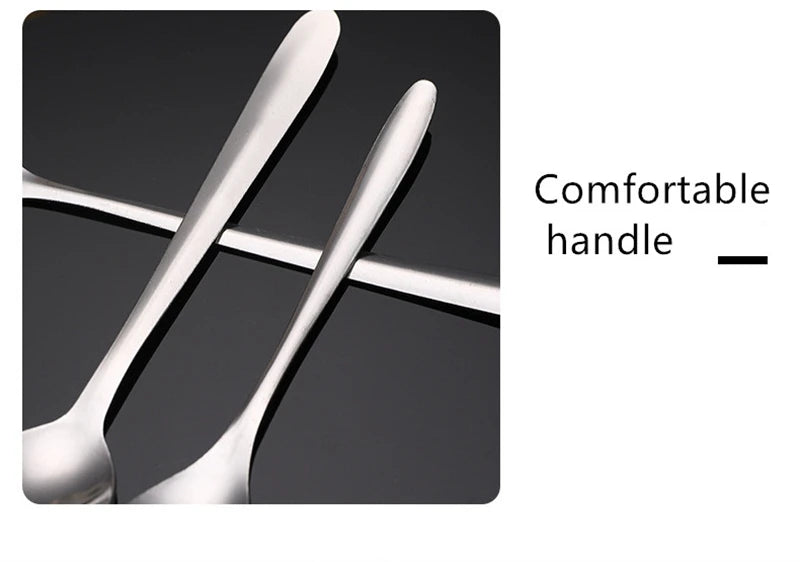 Round, gold-plated stainless steel teaspoons with long handles, for cupcakes, fruit, coffee, honey, desserts, Assad spoon, Britware