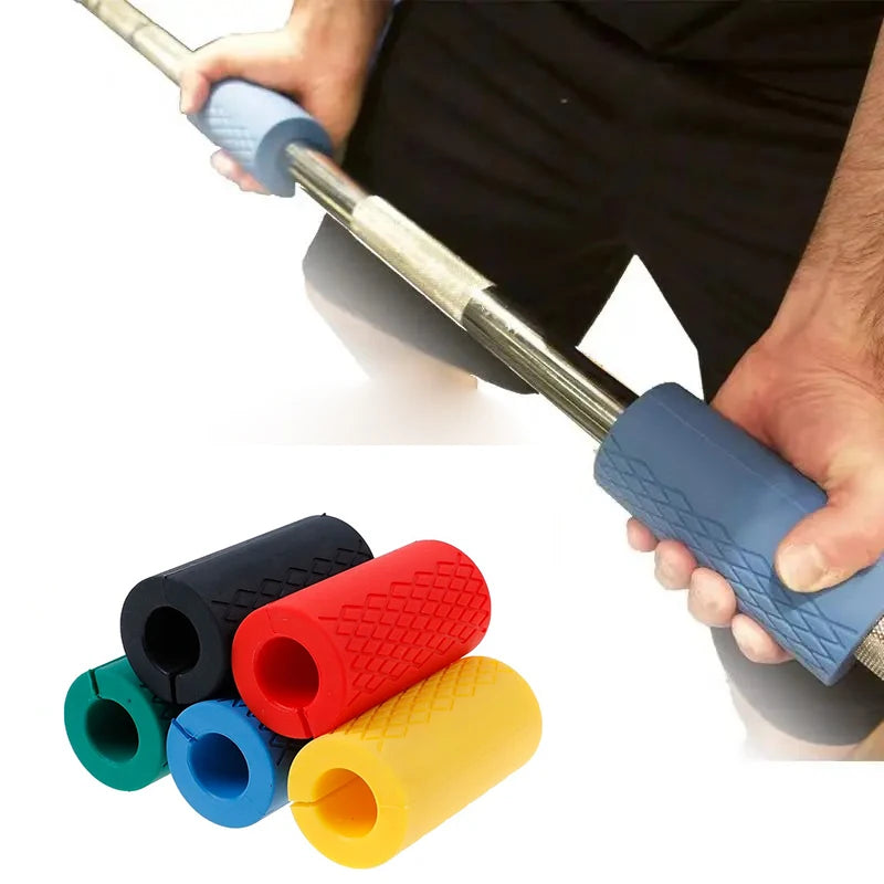 1 /2 pièces haltère Booster poignée Portable équipement de Fitness accessoires d'équipement de Fitness éviter les blessures augmenter la Friction
