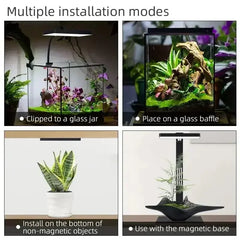 WEEK AQUA Mini 9 Pro USB Nano Aquarium lumière plante grandir spectre complet LED écologie Microlandspaysage lampe