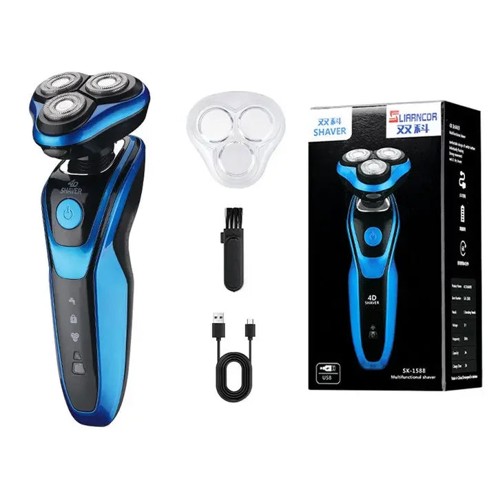 Xiaomi 5320s rasoir électrique 4D pour hommes tondeuse à cheveux électrique USB Rechargeable tondeuse à cheveux professionnelle coupe-cheveux humide sec