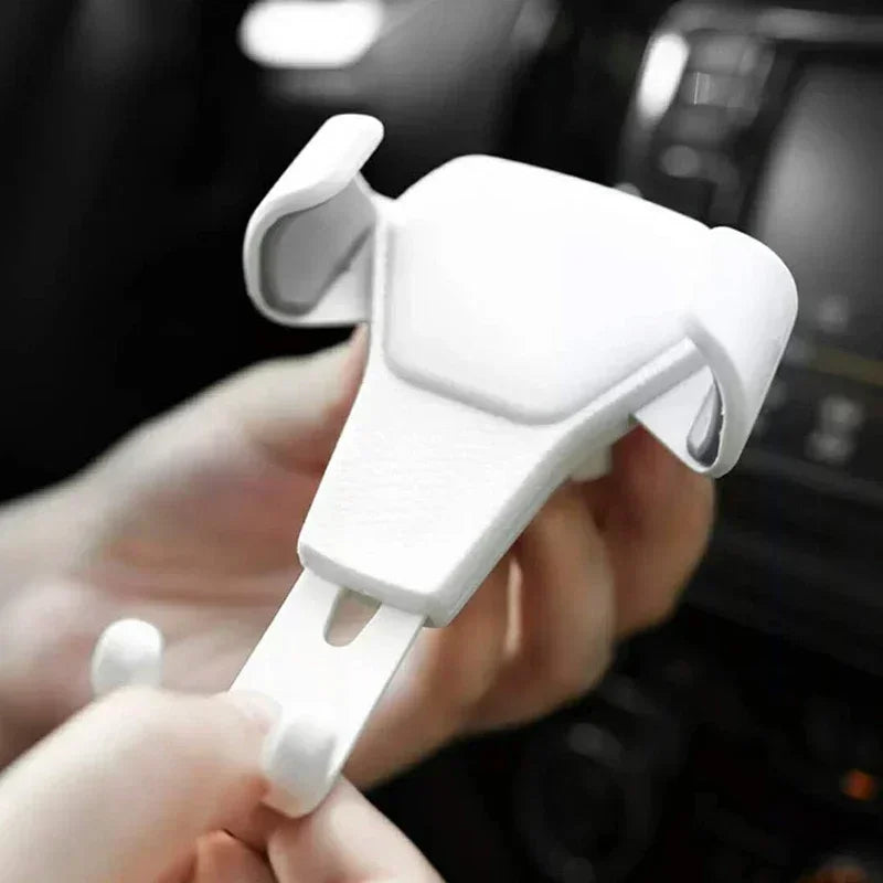 Support de téléphone portable universel pour voiture, clip de montage sur grille d'aération, intérieur de voiture, 4.0-7 pouces, tout le matin, nouveau