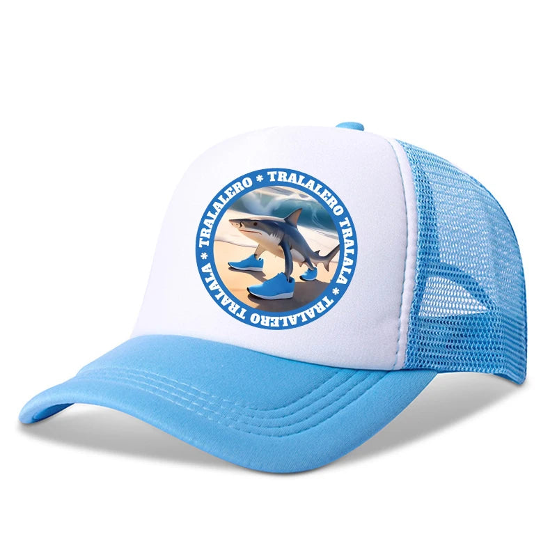 Casquette de Baseball pour enfants, Brainrot italien, chapeau de soleil d'été en plein air, chapeau imprimé de dessin animé, casquette à visière réglable, cadeaux pour enfants, nouvelle collection