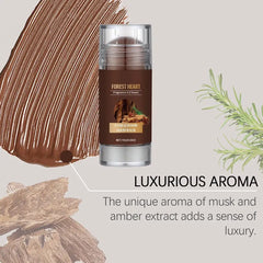Bois de santal solide parfum pur huile de bois de santal baume Woody pour hommes parfum charmant Attraction dissolvant d'odeur déodorant baume solide