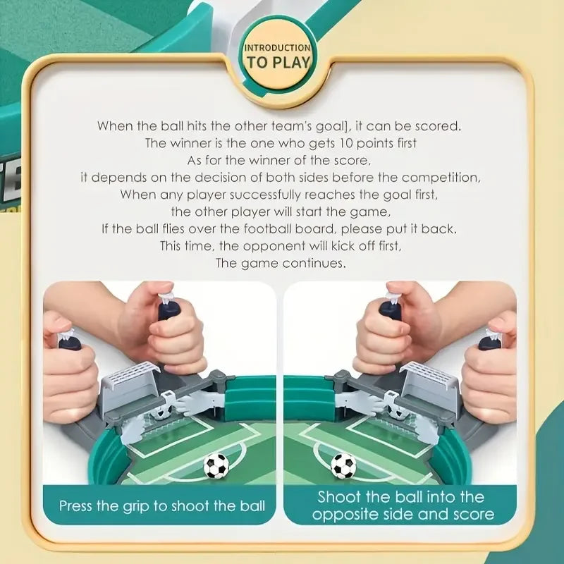 Table football game, two-player football game, interactive parent-child puzzle game, table football, table football