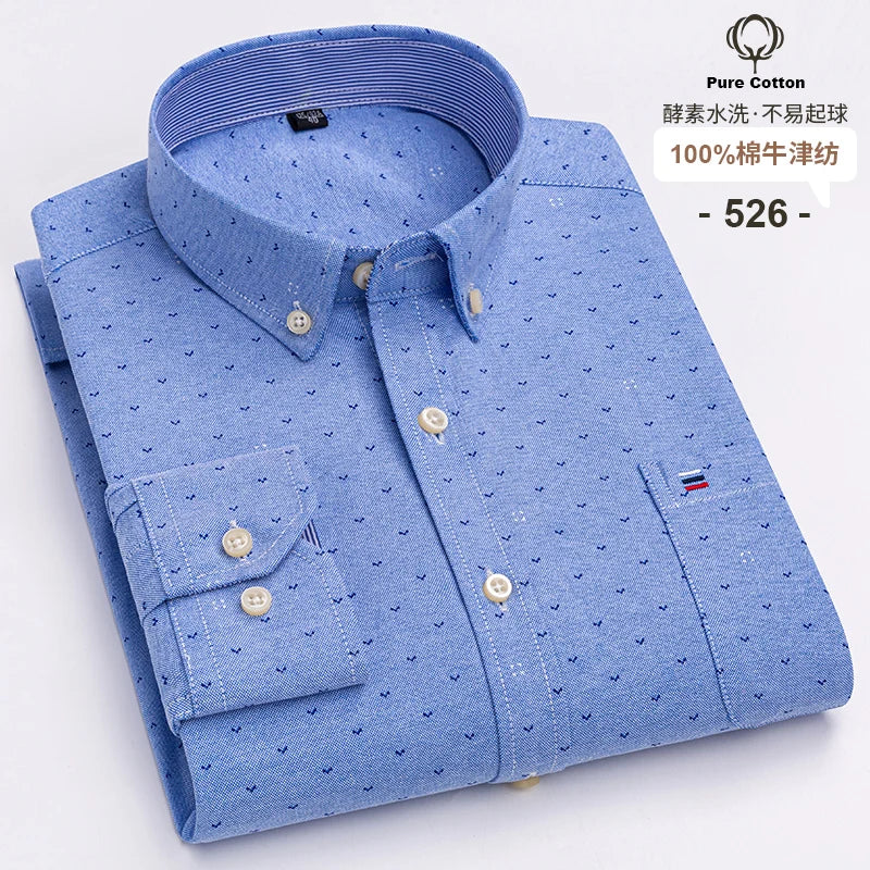 2024 mode hommes travail affaires marque Chemise hommes Plaid coton tenue décontractée chemises coupe ajustée à manches longues boutonné Chemise Homme