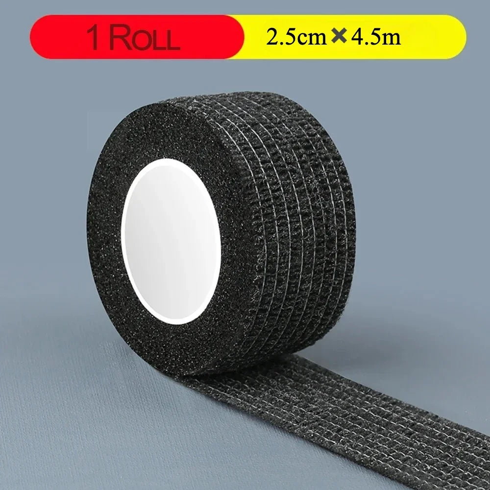 Elastic band for horizontal bar, self-adhesive non-slip sleeve, wrapped straps for dumbbells, wear-resistant protection