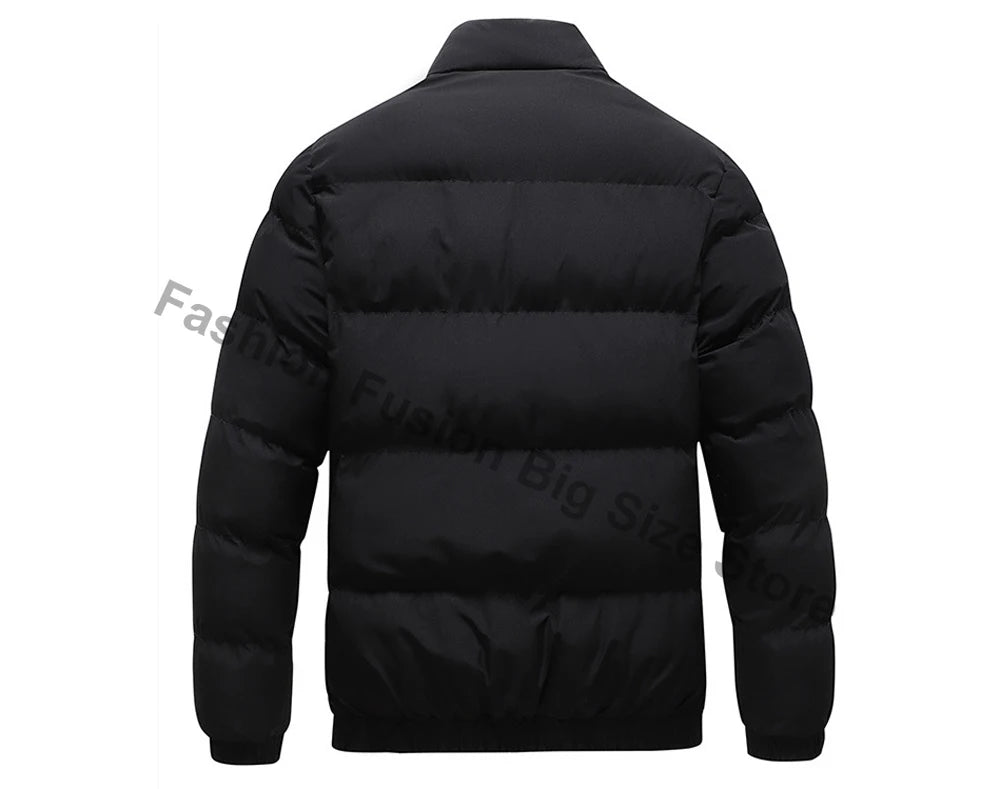 Veste d'hiver pour hommes, Parkas thermiques, manteaux décontractés, classiques, coupe-vent, vestes chaudes rembourrées, vêtements pour hommes