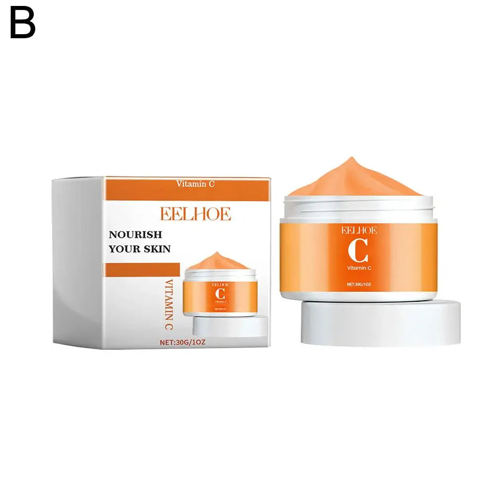 Sérum à la vitamine C et crème à la vitamine C pour le visage, série hydratante quotidienne, soin pour la peau hydraté et dodu, sérum éclaircissant, même le teint