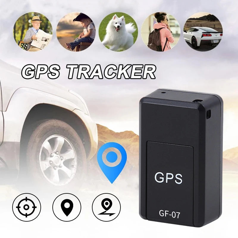 Mini traceur GPS de voiture, localisateur antivol, suivi en temps réel, positionneur SIM, support magnétique, traceur antivol GF-07, 1/2/3 pièces
