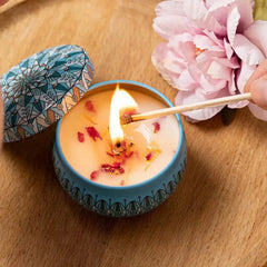 Bougies d'aromathérapie séchées sans fumée |   Utilisé pour les baignoires et le yoga |   Cadeaux de gratitude pour Noël, anniversaires et fête des mères