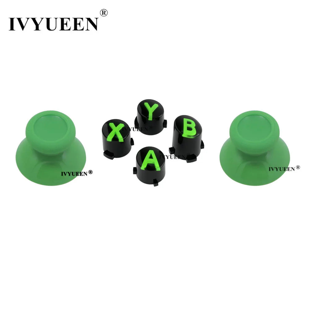IVYUEEN pour XBox série X S XSS XSX contrôleur de base Joystick manettes bâton analogique ABXY Action boutons faciaux Kit pièces de réparation