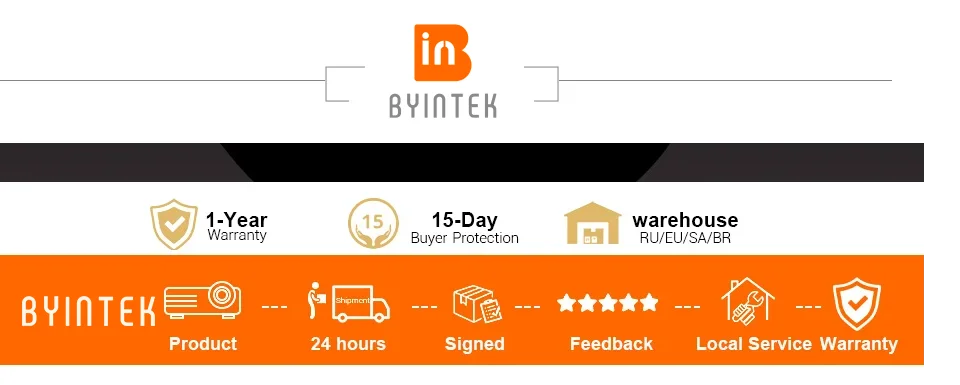 BYINTEK P70X Mini projecteur Portable avec batterie intégrée 4K Support 3D Wifi pour projecteurs de cinéma maison de nuit de films en plein air