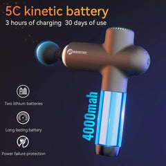 Booster-Pistolet de massage électrique pour le cou, 7.4V, Smart Hit, Fascia Gun, Body, Relaxation, Fitness, Muscle Ohio ag